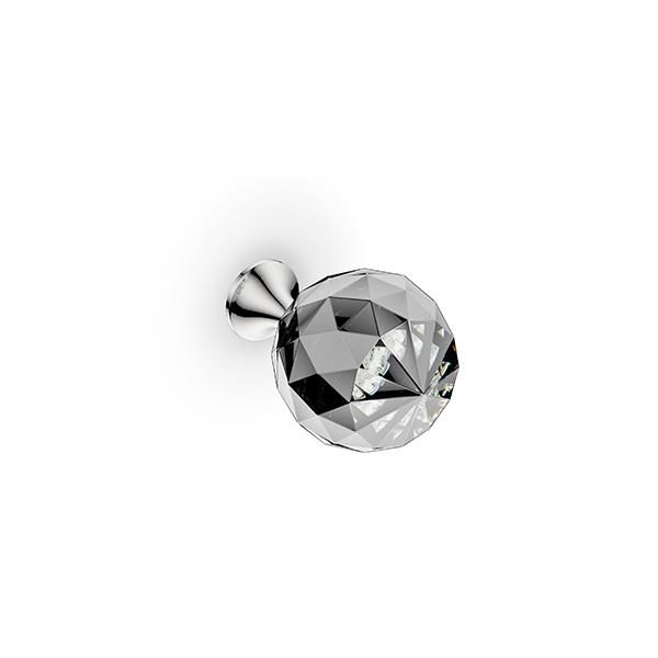 HAFELE MELITZ JR Düğme kulp kristal-krom 30mm