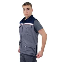 Persmont HK-PY06Y Unisex Plus Gabardin Yazlık Yelek