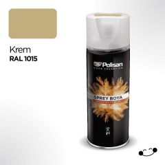 POLİSAN SPREY BOYA AKRİLİK KREM RAL 1015