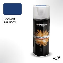 POLİSAN SPREY BOYA AKRİLİK LACİVERT RAL 5002