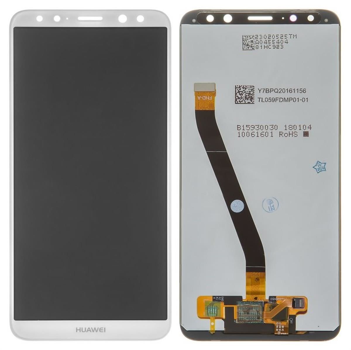 Huawei MATE 10 Lite Beyaz Dokunmatik LCD Ekranı