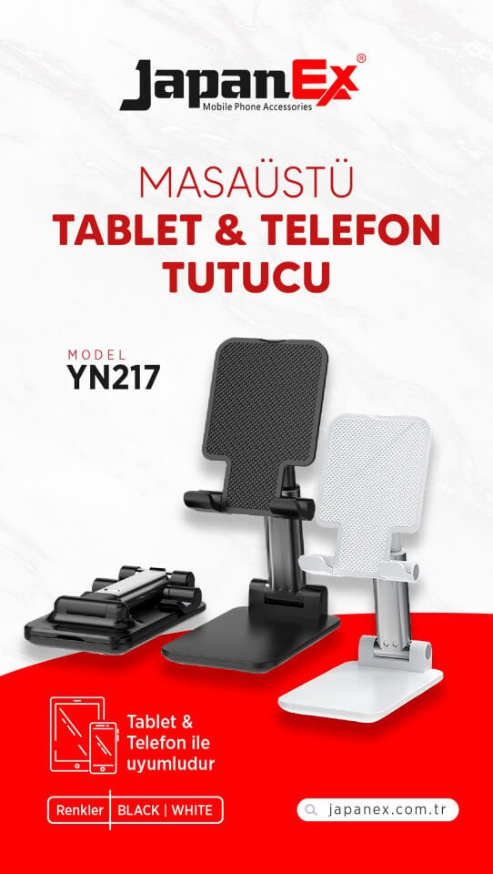 JAPANEX MASAÜSTÜ TELEFON TUTUCU HOLDER YN-217