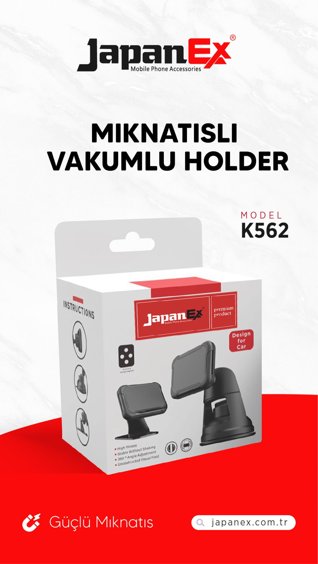 JAPANEX MIKNATISLI HOLDER K562