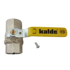 Kalde Küresel Kilitli Doğalgaz Vanası 1/2''  TS-EN 331