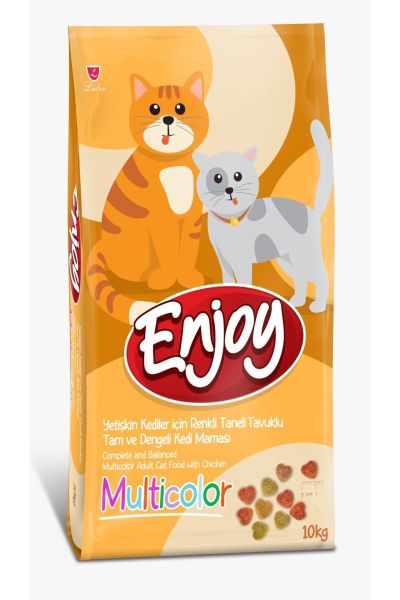 Enjoy Multıcolor Yetişkin Kedi Maması 10Kg