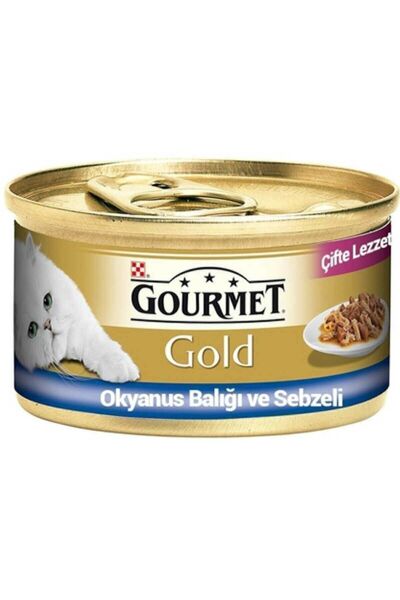 Proplan Gourmet Ispanak Soslu Okyanus Balıklı Kedi Konservesi 85 Gr