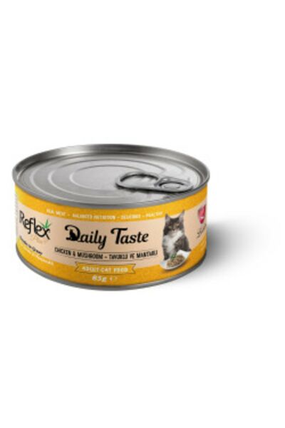 Reflex Daily Taste Tavuklu Mantarlı Kedi Konservesi 85Gr