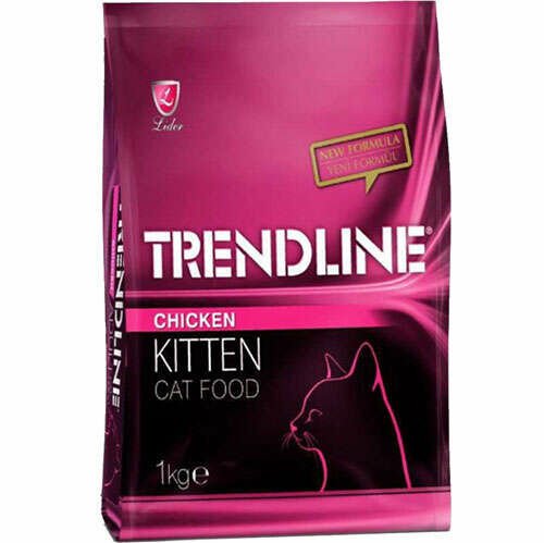 Trendline Tavuklu Kitten Yavru Kedi Maması 1Kg