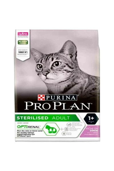 Proplan Sterılısed Tavuklu Ve Hindili Kısır Kedi Maması 3Kg