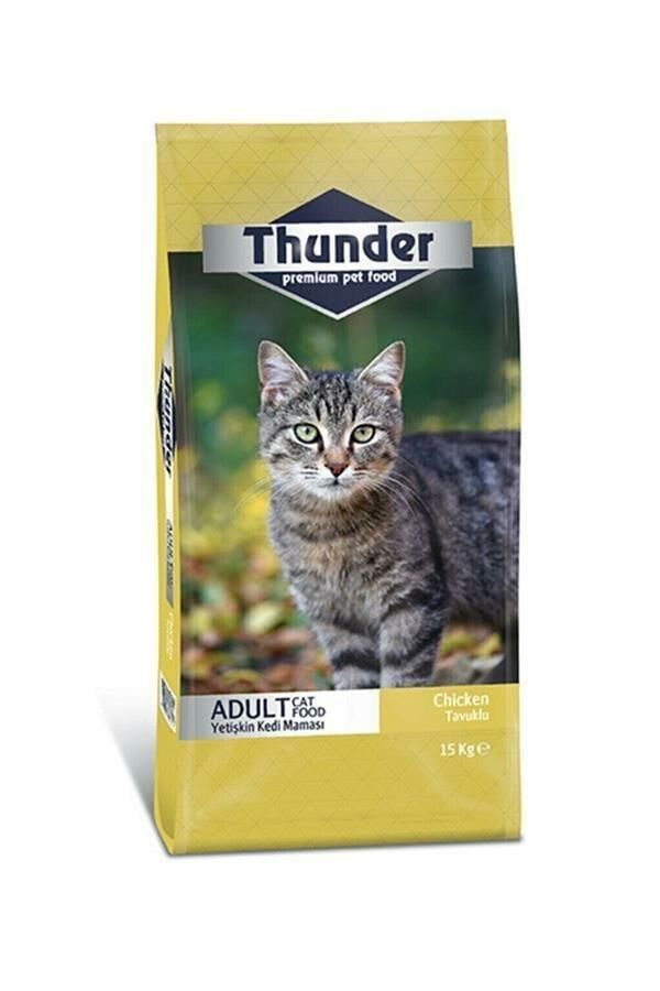 Thunder Tavuklu Yetişkin Kedi Maması 15Kg