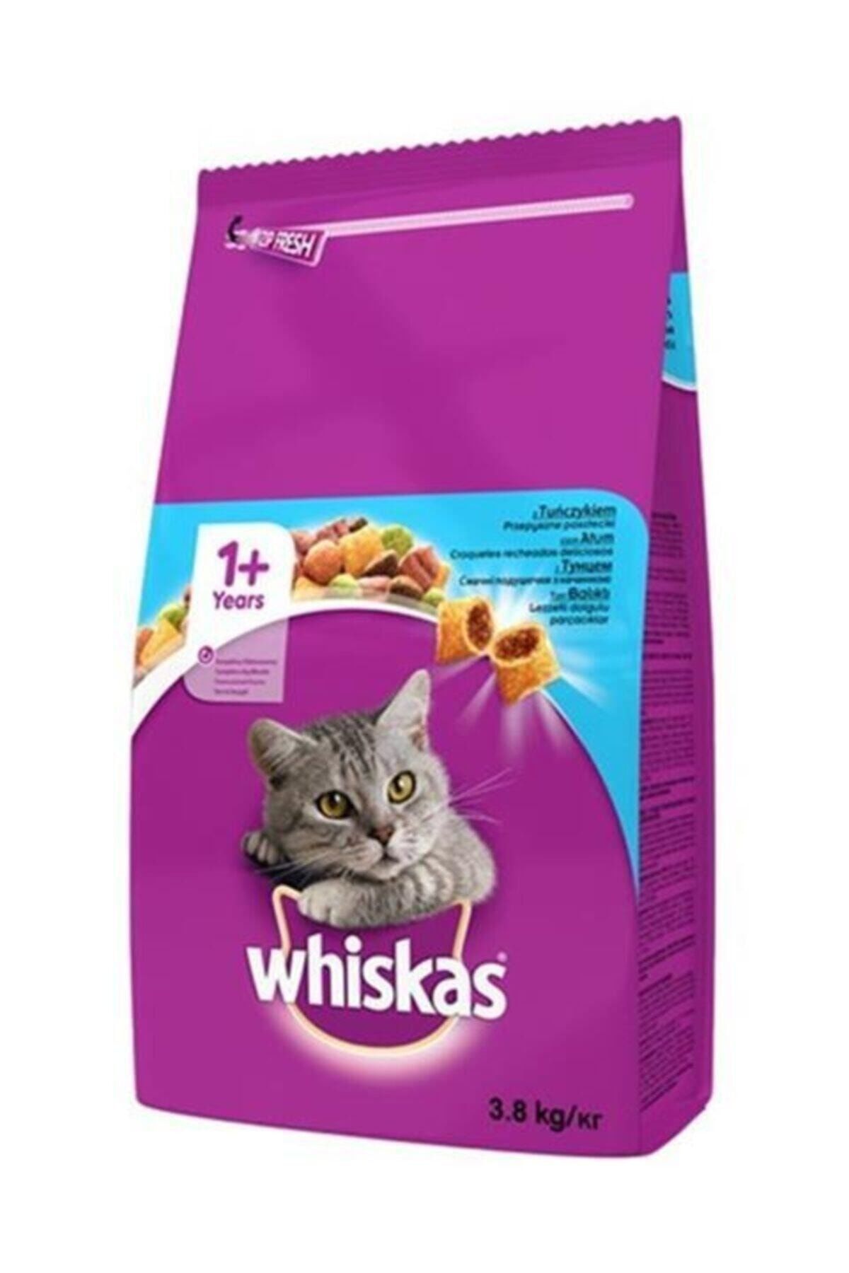 Whiskas Ton Balıklı Ve Sebzeli 3.8 Kg Yetişkin Kuru Kedi Maması