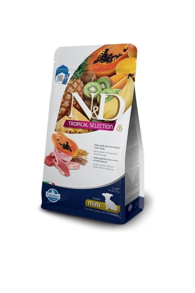 N&D Tropical Selection Kuzulu Mini Irk Yavru Köpek Maması 1,5 Kg