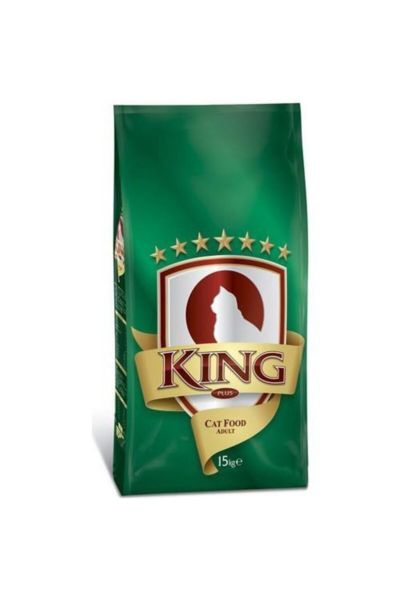 King Balıklı Yetişkin Kedi Maması 15 Kg