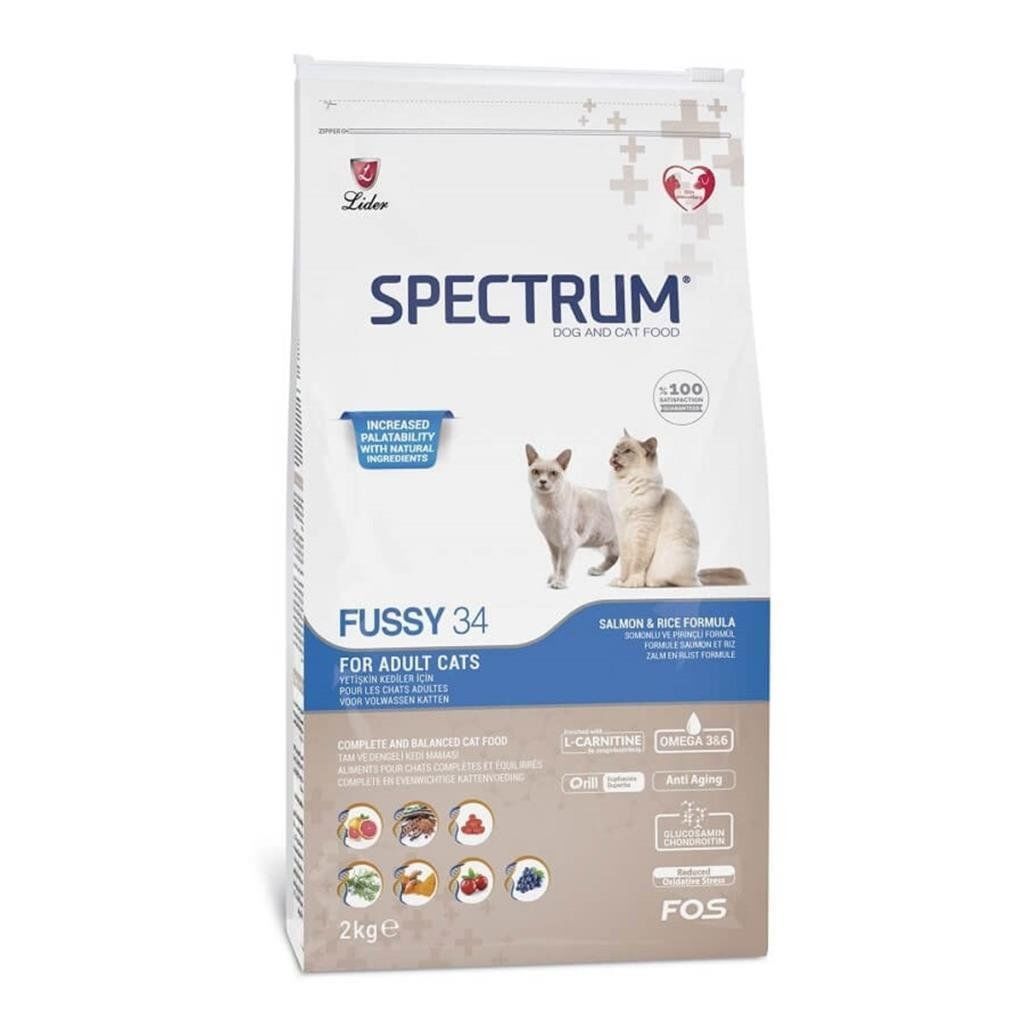 Spectrum Fussy 34 Yetiskin Kedi Mamasi 2 Kg