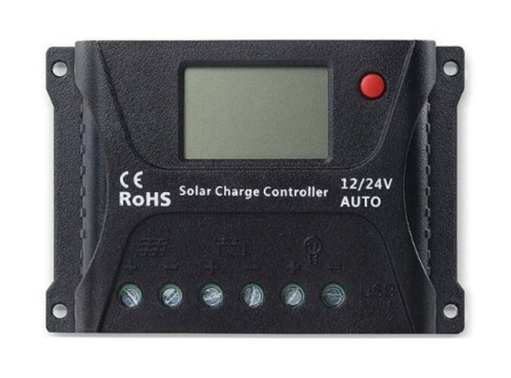 HP4830 12/24/36/48V 40A PWM Solar Charge Controller