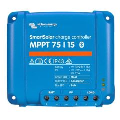 12/24V 15A MPPT Solar Charge Controller, SCC075015060R, Victron