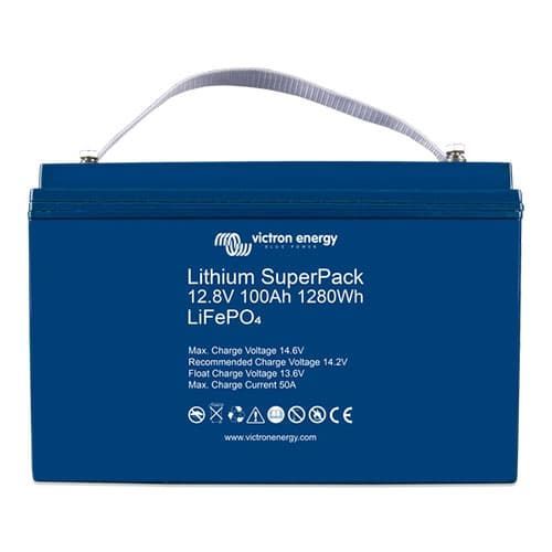 Victron 12,8V 100AH Lithium Akü Battery BMS Dahil, BAT512110710