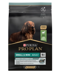 PRO PLAN® Sensitive Digestion® Small-Mini Yetişkin Köpekler için Kuzu Etli - 3 kg