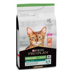 PRO PLAN® Sterilised® Kısırlaştırılmış Yetişkin Kediler için Renal Plus Somonlu - 3 kg