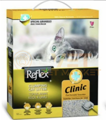 Reflex Klinik (Özel Formüllü Tanecikler) Topaklanan Kedi Kumu 10 lt