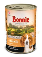 Bonnie Tavuklu Yetişkin Köpek Konservesi 400 gr