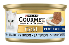 24 Adet GOURMET® Gold Kıyılmış Ton Balıklı Yaş Kedi Maması