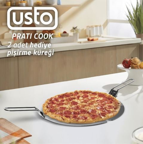 USTO 2850 Prati Cook Çok Amaçlı Pişirici Siyah