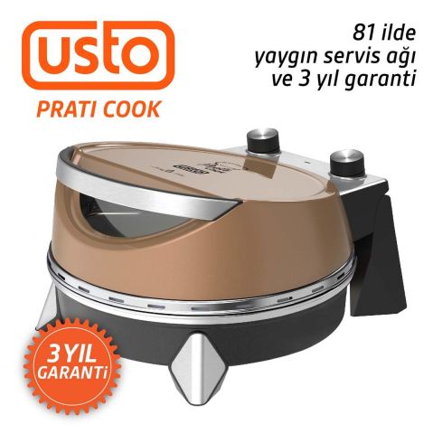 USTO 2860 Prati Cook Çok Amaçlı Pişirici Bronz