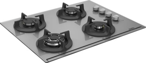 Usto 4463 Gri Cam 65 cm Ankastre Ocak