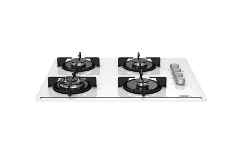 Usto 4452 Beyaz Cam 65 cm Ankastre Ocak