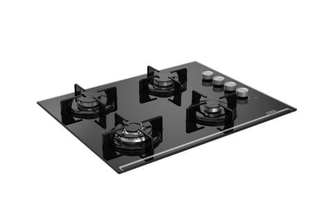 Usto 4451 Siyah Cam 65 cm Ankastre Ocak