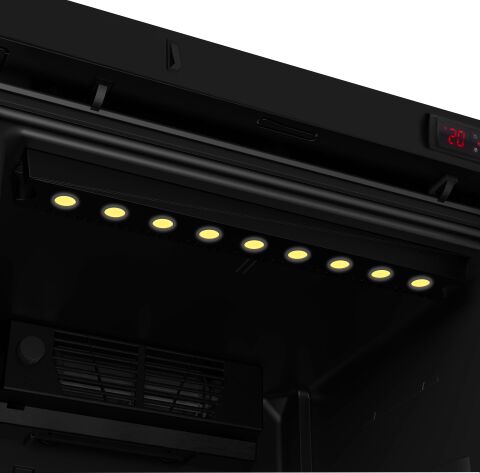 USTO 0200 DT B D3L TG 385 LT. Siyah Dijital Termostatlı Şarap Soğutucu