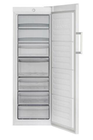 UST 7700 ST W MC AL 7 Çekmece Statik Beyaz Dikey Derin Dondurucu E Sınıfı