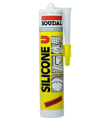 Soudal Silikon Şeffaf 280gr Montaj Dolgu Yalıtım Silikonu