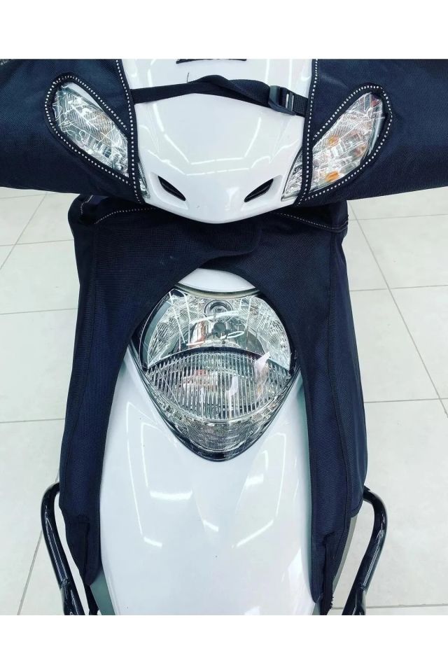 Scooter için Kışlık Yağmur ve Rüzgar Geçirmez Elcik ve Diz Örtüsü Set