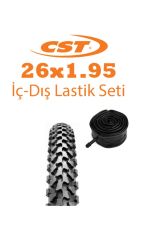 C1027 26x1.95 Dağ Bisikleti Iç Dış Lastik Seti