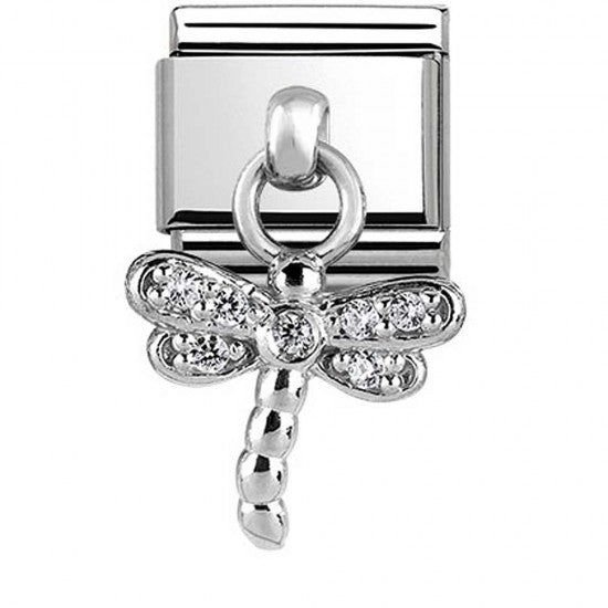 331800/13 Classic Silvershine Dragonfly Charm