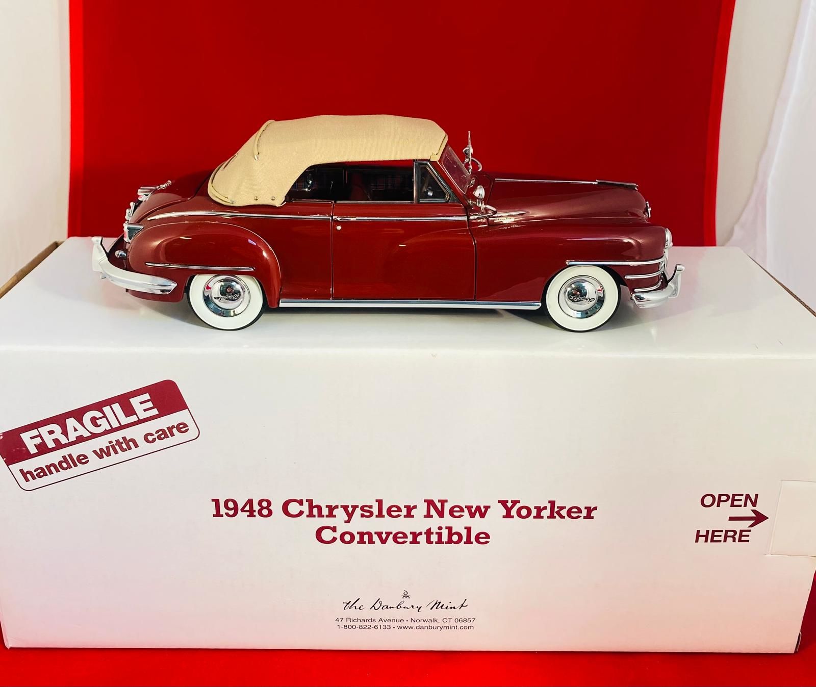 Danbury Mint 1:24 1948 Chrysler New Yorker Convertıble