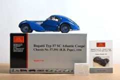 CMC 1/18 1938 Bugatti 57 SC Atlantic Coupe
