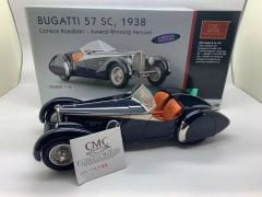 CMC BUGATTI 57 SC 1938 CORSICA ROADSTER AWARD WINNING VERSION 1/18