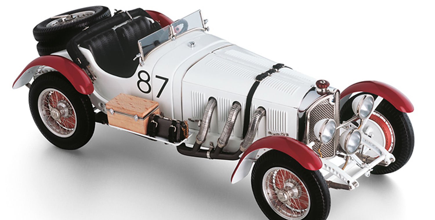 CMC 1/18 MERCEDES BENZ  SSKL SPIDER N 87 WINNER MILLE MIGLIA 1931