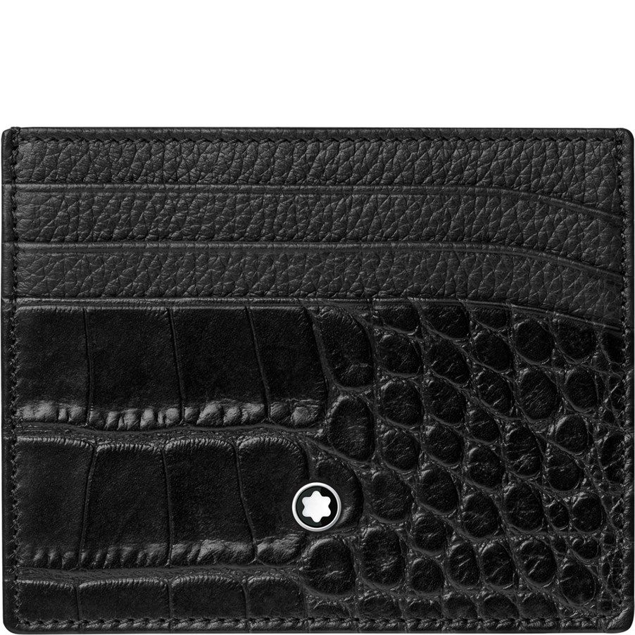 118762 Mont Blanc Meisterstück 6cc Siyah Kredi Kartlık