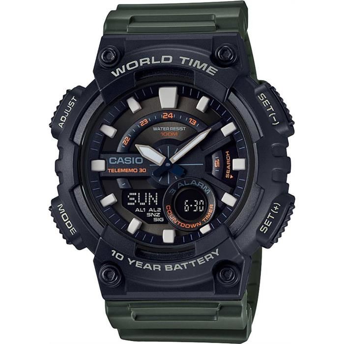 AEQ-110W-3AVDF Erkek Kol Saati