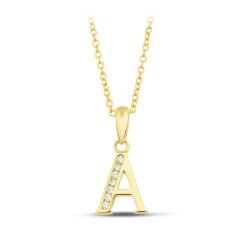 INITIAL NECKLACE - A - 925