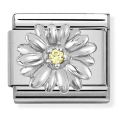 330311/13 Classic Daisy Crystal Charm