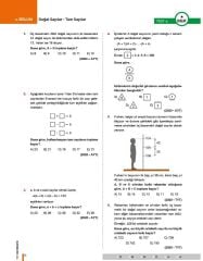 TYT Matematik Konularına Ve Zorluk Derecesine Göre Çıkmış Sorular