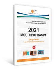 2021 Msü Tıpkı Basım Deneme Sınavı