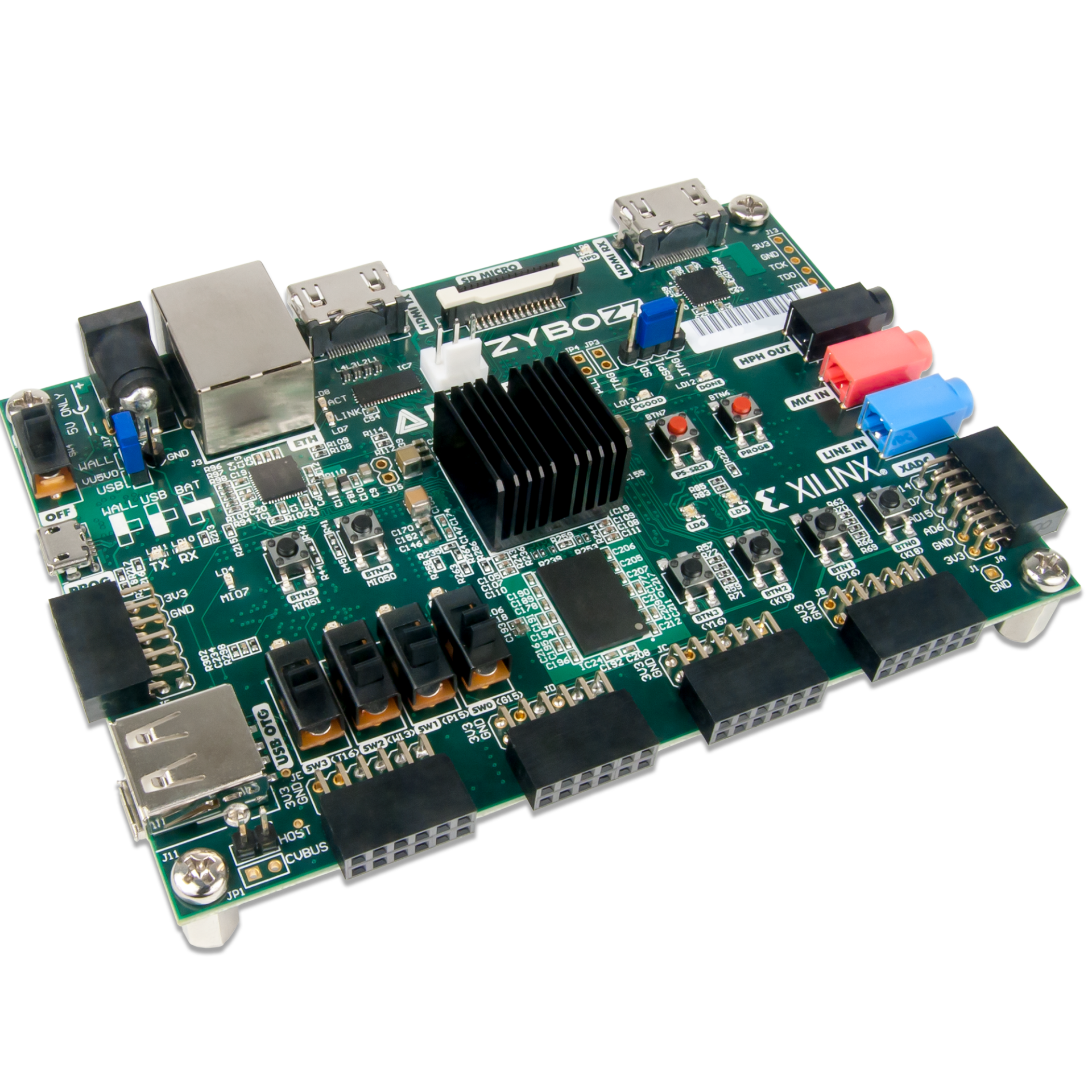 Zybo Z7-20 ARM&FPGA SoC Geliştirme Kartı