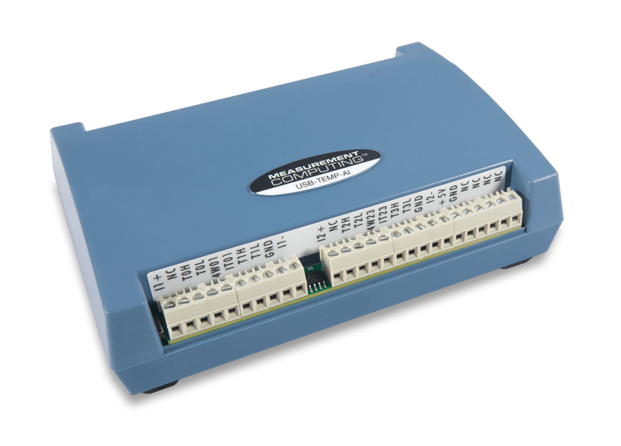 MCC USB-TEMP Series: MCC USB-TEMP-AI Temperature and Voltage Measurement USB DAQ Devices