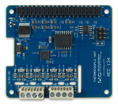 MCC 134: Thermocouple Measurement DAQ HAT for Raspberry Pi®